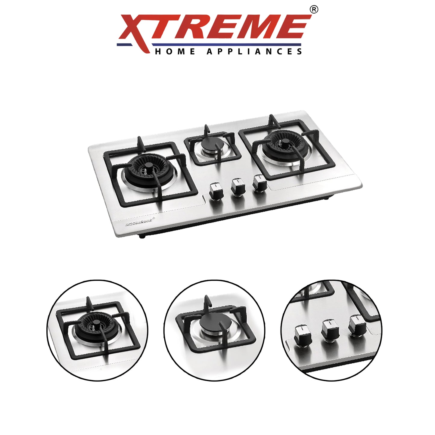 Xtreme Gas Hob Model No J 8 XTREME