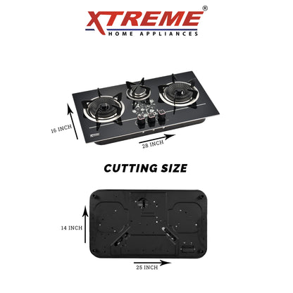 Gas Hob Model No 421 XTREME