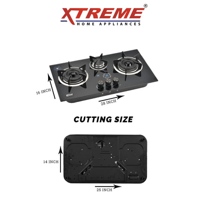 Built in Gas Hob Model No 425 XTREME