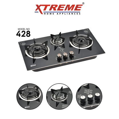 Built in Gas Hob Model No 428 XTREME