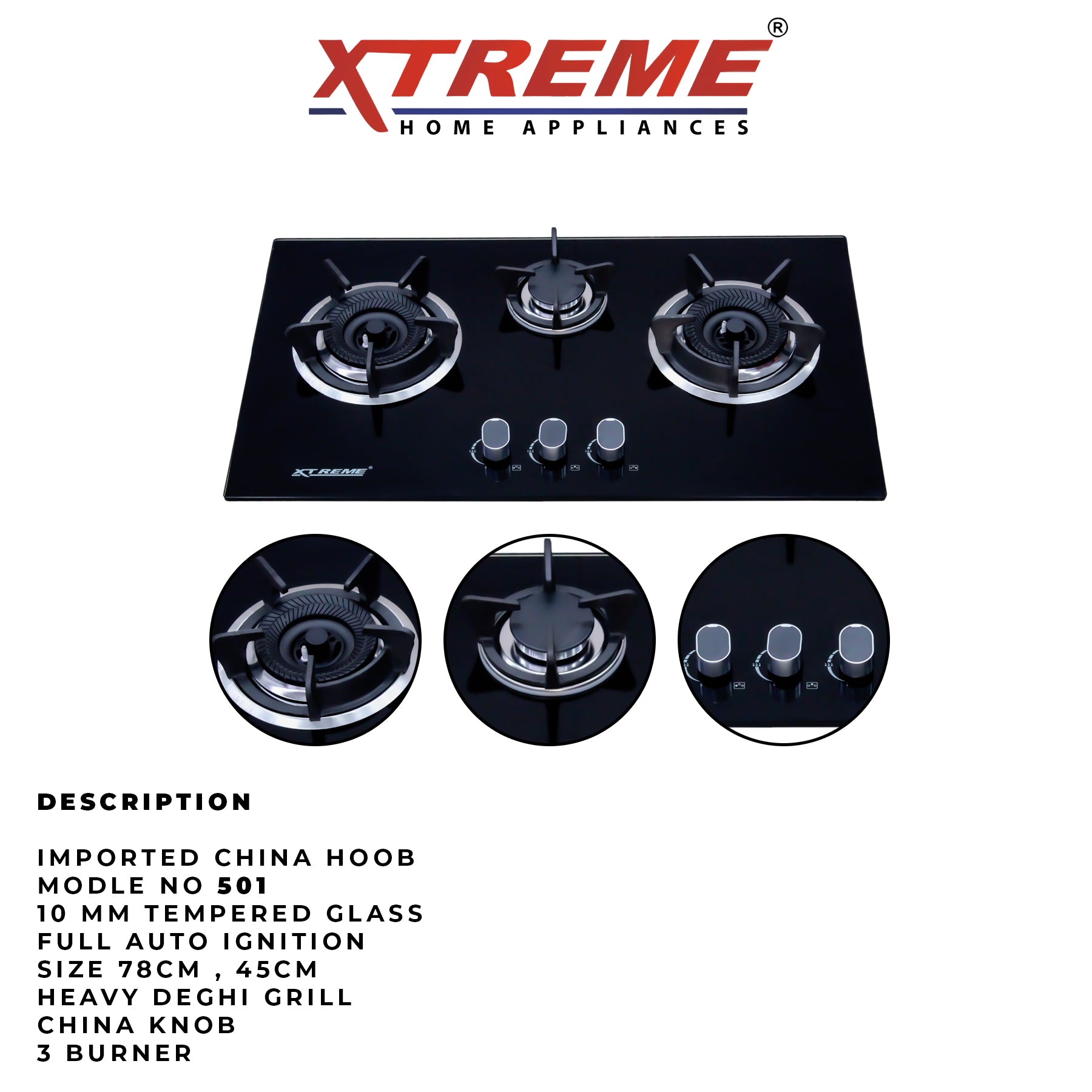 Gas Hob XTREME