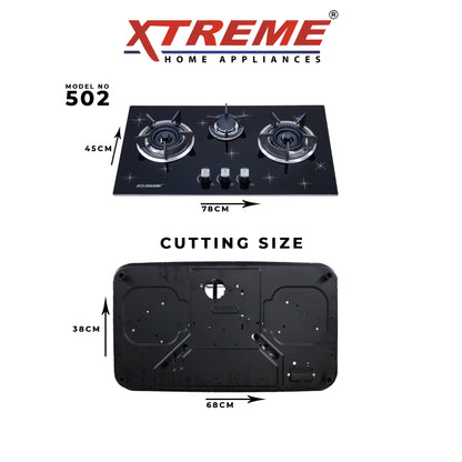 Built in Gas Hob XTREME