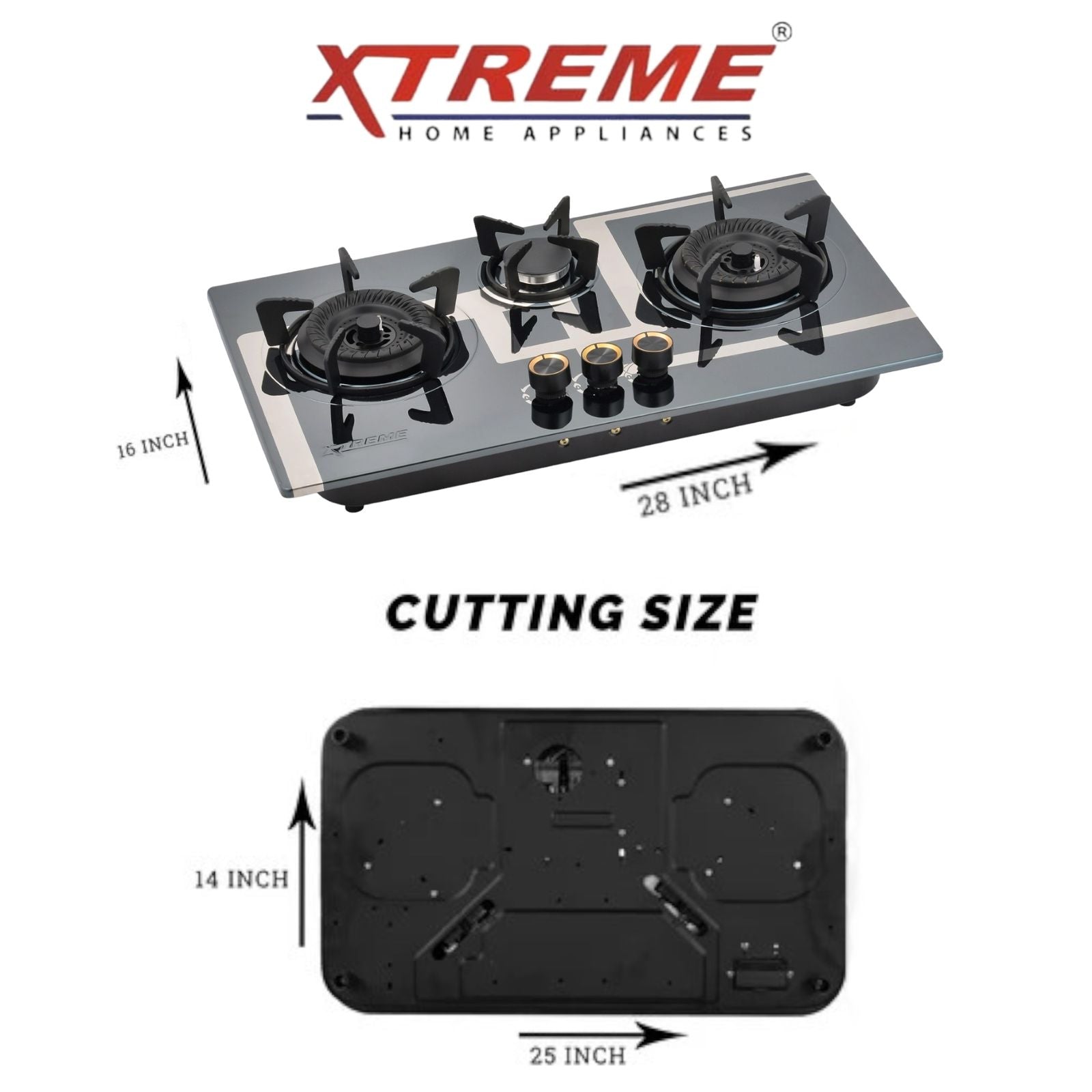 Gas Hob Model No a-144 XTREME