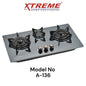 Gas Hob Model No A-136 XTREME