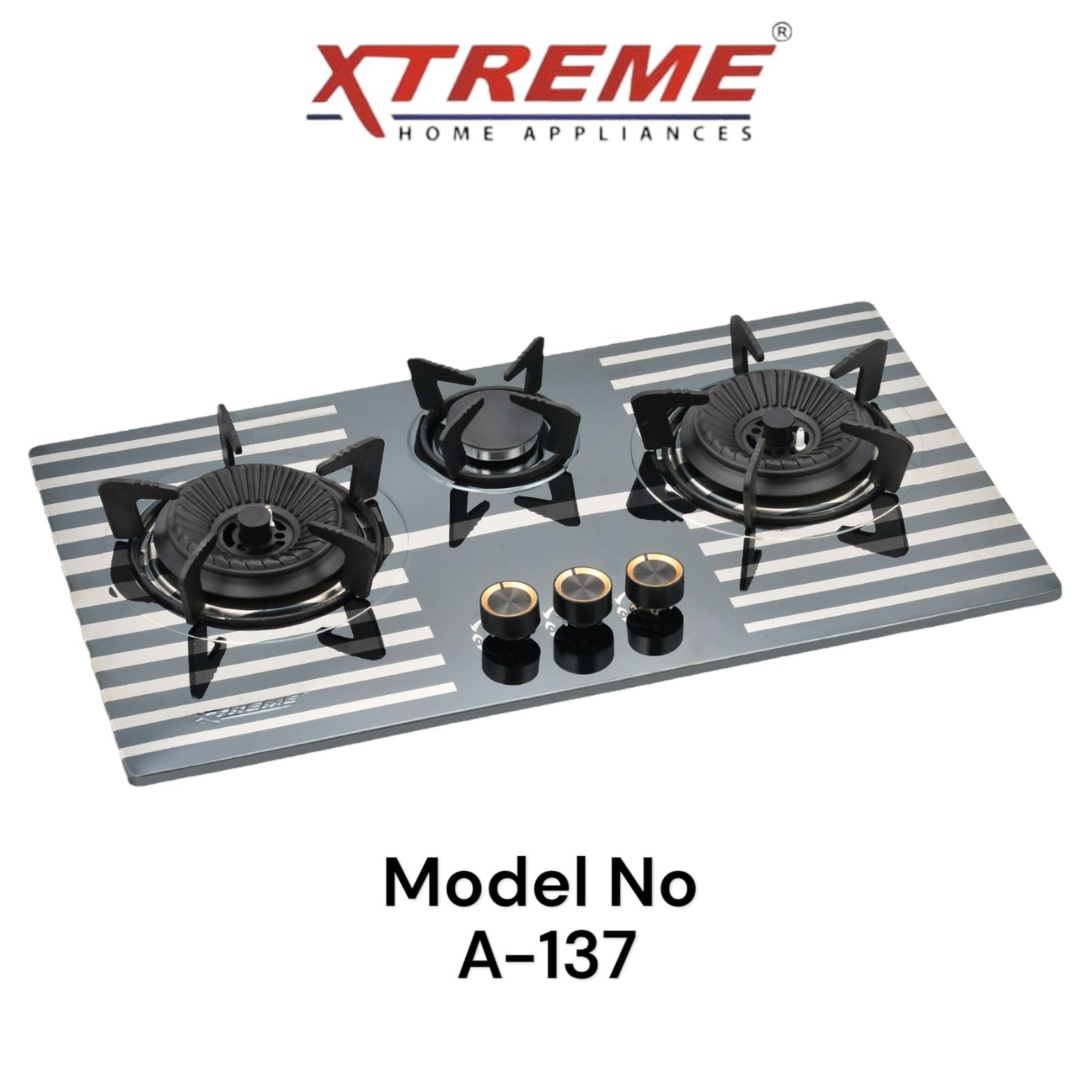 Gas Hob Model No A-137 XTREME