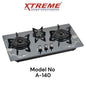 Gas Hob Model No A-140 XTREME