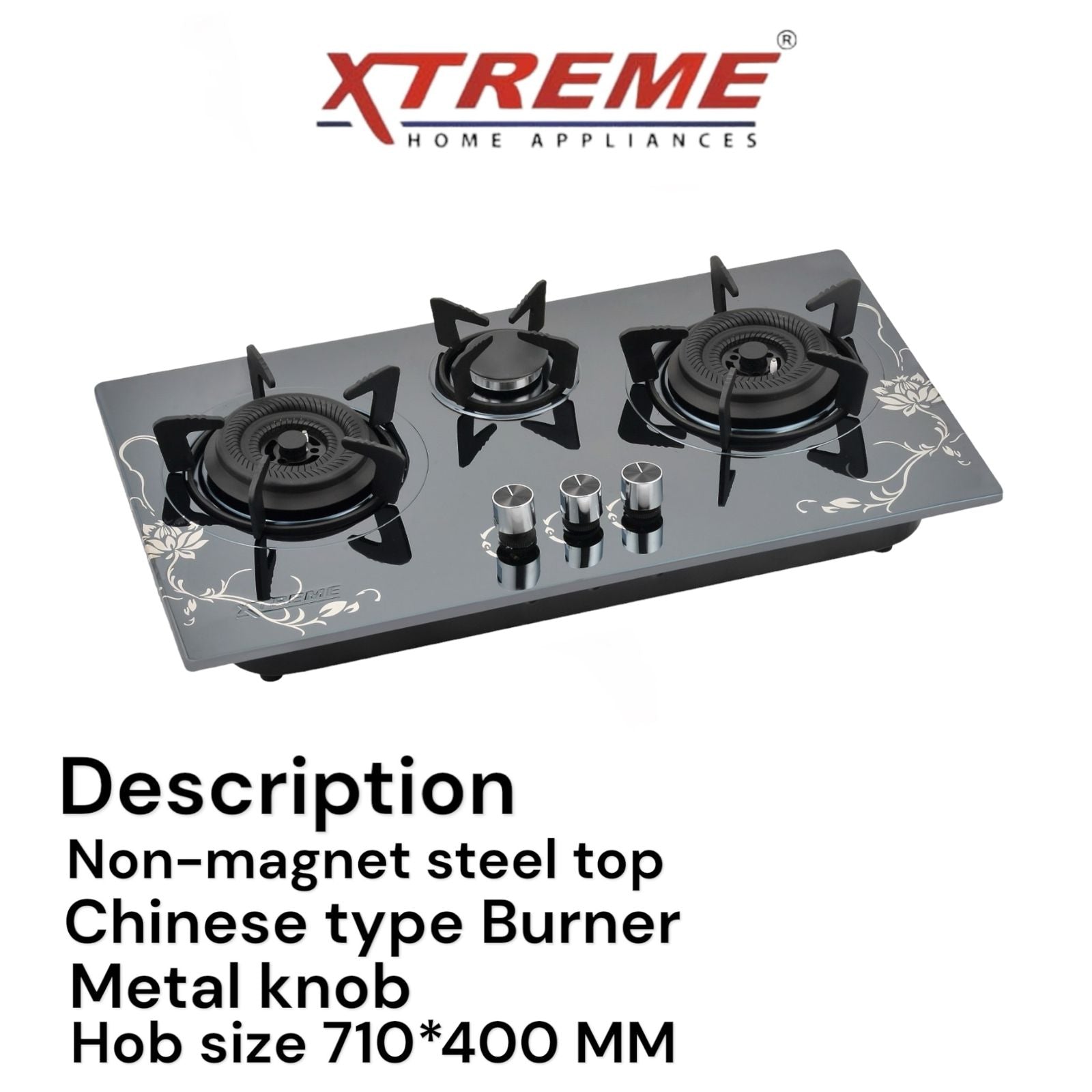 Gas Hob Model No A-140 XTREME