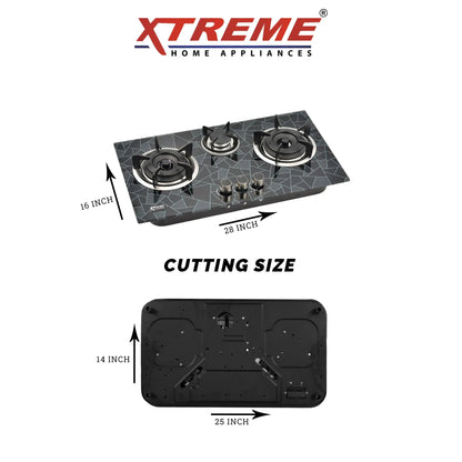 Gas Hob Model No 420 XTREME