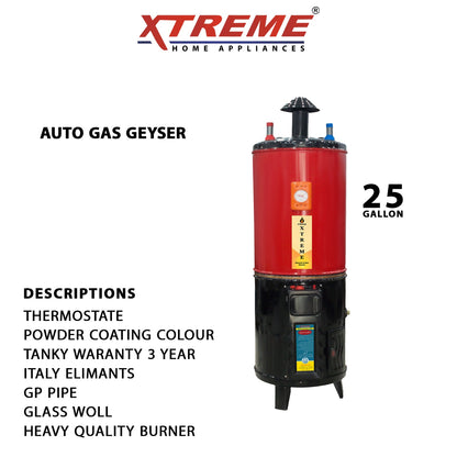 Xtreme auto Gas Geyser XTREME