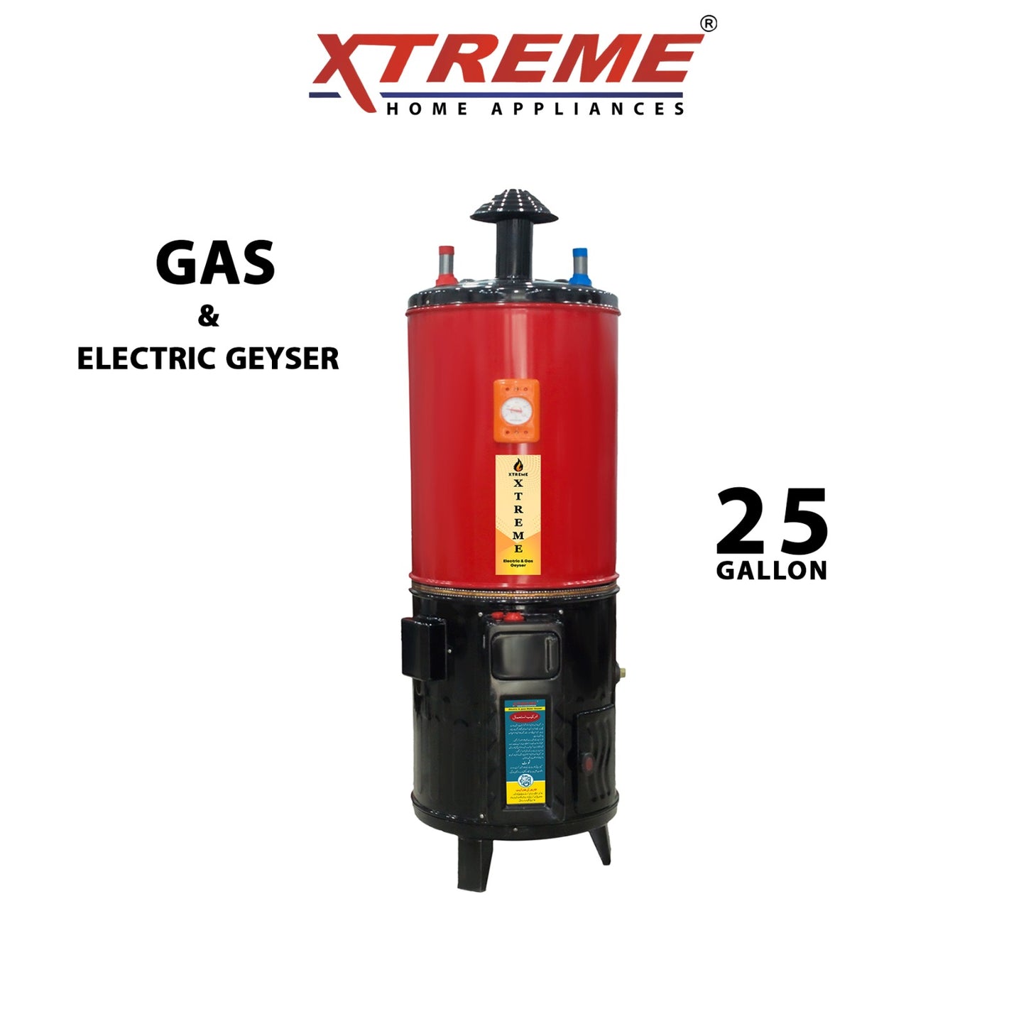 Xtreme Gas & Electric Geyser XTREME