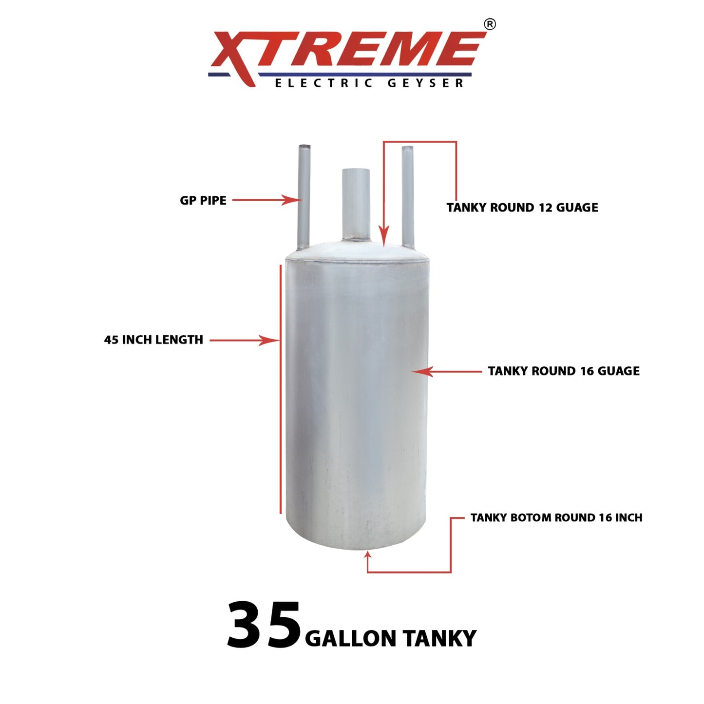 Auto Gas Geyser XTREME