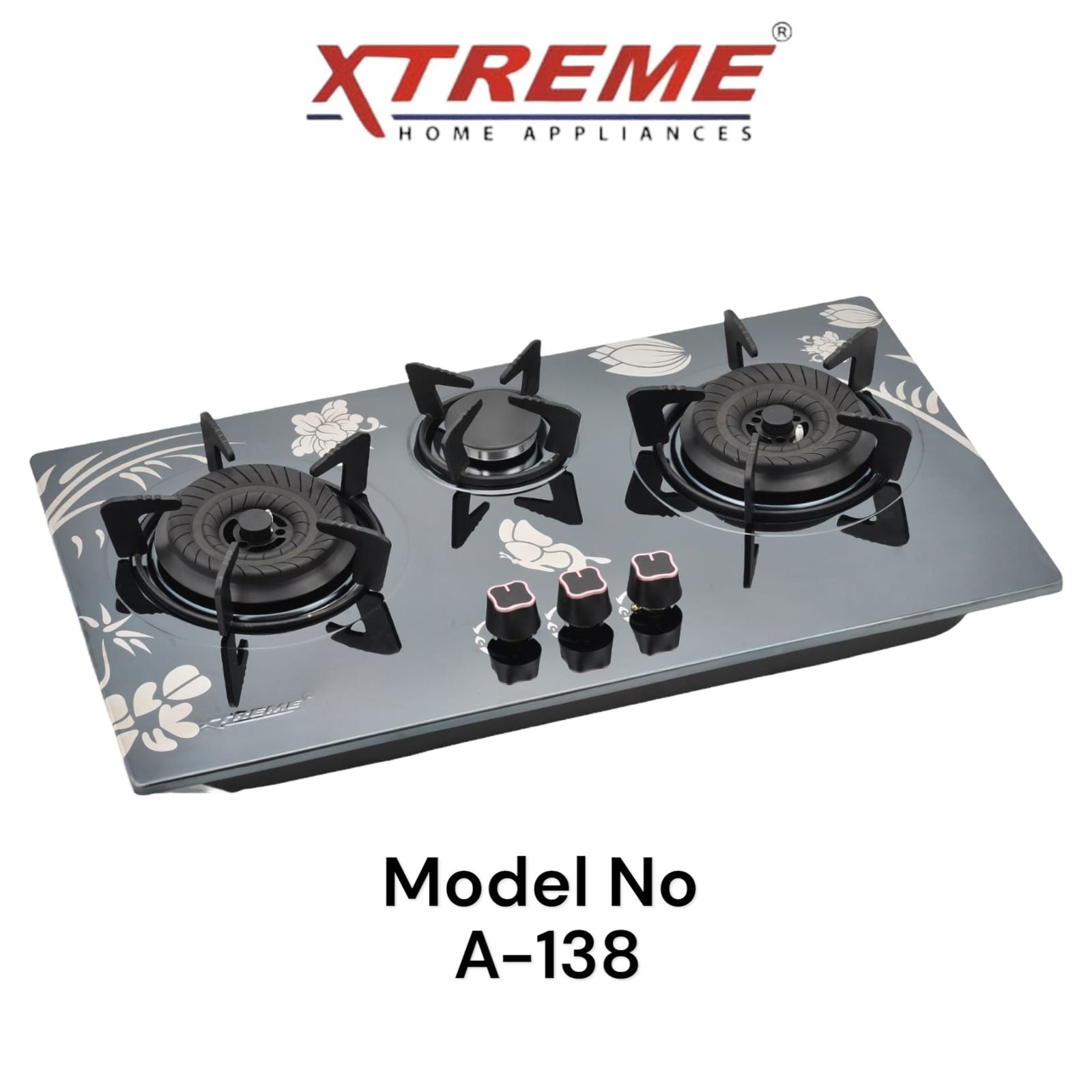 Gas Hob Model No A-138 XTREME